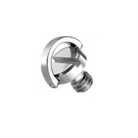 Massa S-08 - metalowa śruba fotograficzna, gwint 3/8'' męski, śruba mocująca D-ring